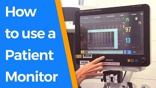 How to use a Patient Monitor [upl. by Irahcaz]