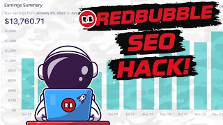 The Secret To Redbubble Sales With SEO [upl. by Niall370]