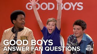 Good Boys Answer Fan Questions  Extra Butter Interview [upl. by Jacinthe365]