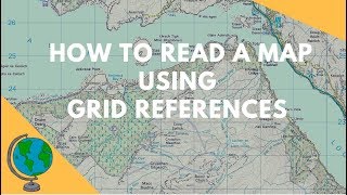 How to read Maps  Grid References Geography Skills [upl. by Buna290]