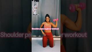 Easy Shoulder Workout With Dumbbells [upl. by Shaikh]