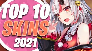 osu Top 10 Skins Compilation 2021 [upl. by Glogau]