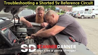 Troubleshooting a Shorted 5v Reference Circuit Chevy Silverado [upl. by Nnaed]