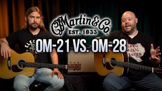 Martin OM21 vs OM28  Whats The Difference [upl. by Assila]