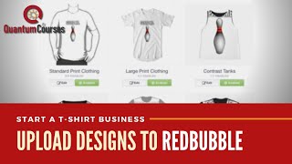 Redbubble Tutorial  Upload Your First Design [upl. by Janos714]