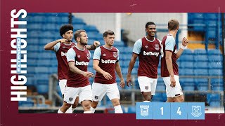 HIGHLIGHTS  IPSWICH TOWN 14 WEST HAM UNITED [upl. by Volnak]