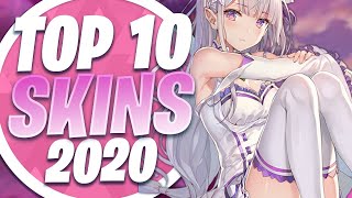 osu Top 10 Awesome Skins Compilation [upl. by Aiuqes403]