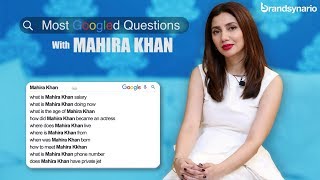 Most Googled Questions With Mahira Khan [upl. by Navnod]