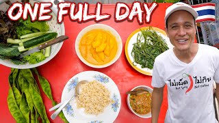 A Day In The Life of a Food Vlogger 🌶️ EVERYTHING I Eat in One Day at Home 🇹🇭 Bangkok Thailand [upl. by Macfadyn]