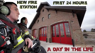 First 24 Hours in a New Fire Station  A Day in the Life [upl. by Orelu372]