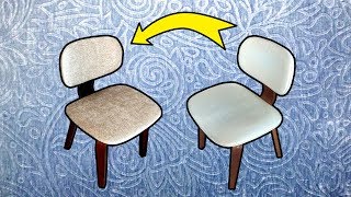 DIY Reupholster Dining Chair [upl. by Ecaroh479]