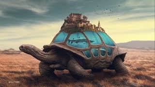 Tortoise Surrealism Underwater Photo Manipulation Photoshop Tutorial [upl. by Abbe]