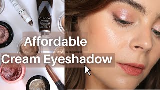 BEST amp Worst Affordable CREAM Eyeshadow [upl. by Dnamra631]