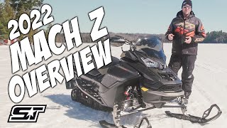 2022 Ski Doo Mach Z Detailed Snowmobile Overview [upl. by Dustie]