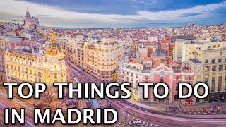 Things To Do in Madrid Spain 2020 4k [upl. by Amado458]