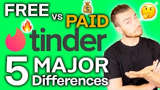 Tinder Free Vs Premium Tinder Do you really need to upgrade [upl. by Ikkir]