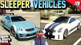 Top 10 Sleeper Vehicles In GTA Online [upl. by Nylauqcaj]