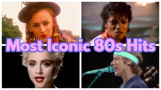 The 100 most iconic songs of the 80s New Version [upl. by Northey]