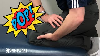 How to Self Adjust an Achy Knee [upl. by Sairtemed744]