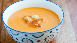 Easy Creamy Vegetable Soup Recipe [upl. by Llevrac]