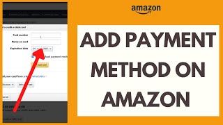 Add Debit Card on Amazon  Add Payment Method on Amazoncom [upl. by Asa918]