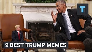 9 Best Memes From Trumps First 100 Days In Office [upl. by Agee]