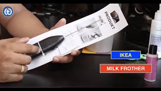 IKEA MILK FROTHER Review amp Battery Installation [upl. by Eiramacissej]