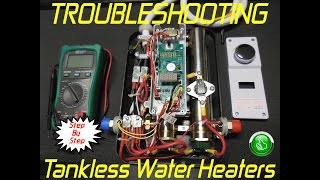 Troubleshooting Tankless Water Heaters In MINUTES  Step By Step [upl. by Sibley]