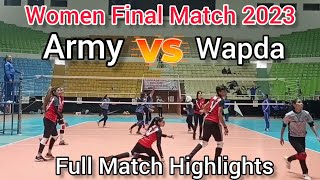 Women Final Match Army vs Wapda [upl. by Melany538]