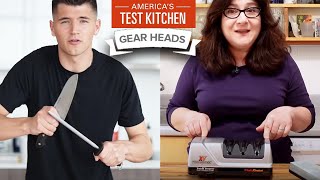 The Best Tools for Keeping Your Knives in TipTop Shape featuring Nick DiGiovanni  Gear Heads [upl. by Aihsatal151]