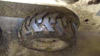 Bobcat Skid Steer wheel bearing repair Pt 1 [upl. by Box]