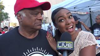 Tatyana Ali amp Dad Hollywood Carnival [upl. by Saeger]