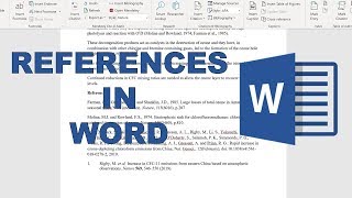 How to add references into word using google scholar and mendeley [upl. by Ebert]