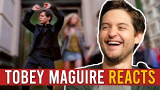 Tobey Maguire REACTS to quotBully Maguirequot [upl. by Yerdna866]