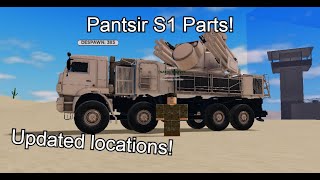 Updated Pantsir S1 Part Locations  War Tycoon [upl. by Anival268]