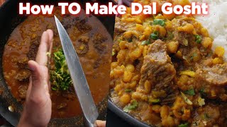 How To Make Dal Gosht At Home Recipe [upl. by Laven]