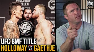 Max Holloway vs Justin Gaethje  BMF Championship [upl. by Yadsendew]