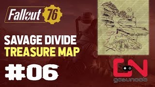 Fallout 76  Savage Divide Treasure Map 06 Location [upl. by Scarlett]