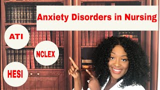 Anxiety Disorders in Nursing [upl. by Culley]