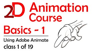 2D Adobe Animate Course  Basics 1 Intro Free 2D Animation Course [upl. by Yllen]