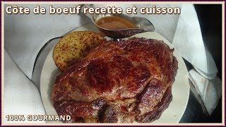 Recette de côte de boeuf [upl. by Aksoyn651]