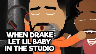 When Drake let Lil Baby in the studio  ft Drake x Lil Baby Wants and Needs [upl. by Toscano]