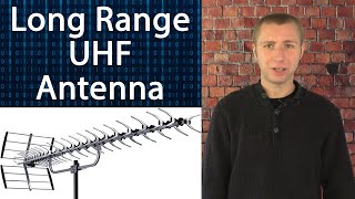 Xtreme Signal Long Range Outdoor UHF Antenna HDB91X Review [upl. by Nivej]