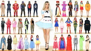 50 HALLOWEEN COSTUME IDEAS [upl. by Bianka]