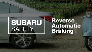 Subaru Reverse Automatic Braking Explained 2020 Updated [upl. by Tereb]