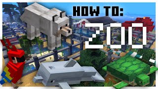 HOW TO Build A Zoo Exhibit Minecraft Tutorial [upl. by Thorn774]