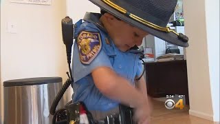 Colorado State Patrol Helps Make 4YearOlds Halloween Special [upl. by Britton325]