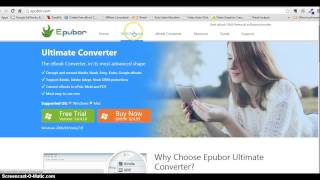 Epubor Best Kindle to PDF Converter Software [upl. by Zaneski178]