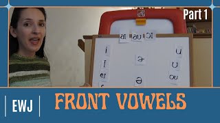 Pronunciation of English Vowel Sounds  Front Vowels Part 1 [upl. by Tik]