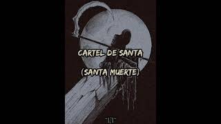 Cartel De Santa  Santa Muerte Letra [upl. by Eeliak]